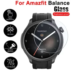 Screen Protector For Amazfit Balance Smart Watch Tempered Glass Scratch-Proof For Amazfit Balance Protective Film Accessories