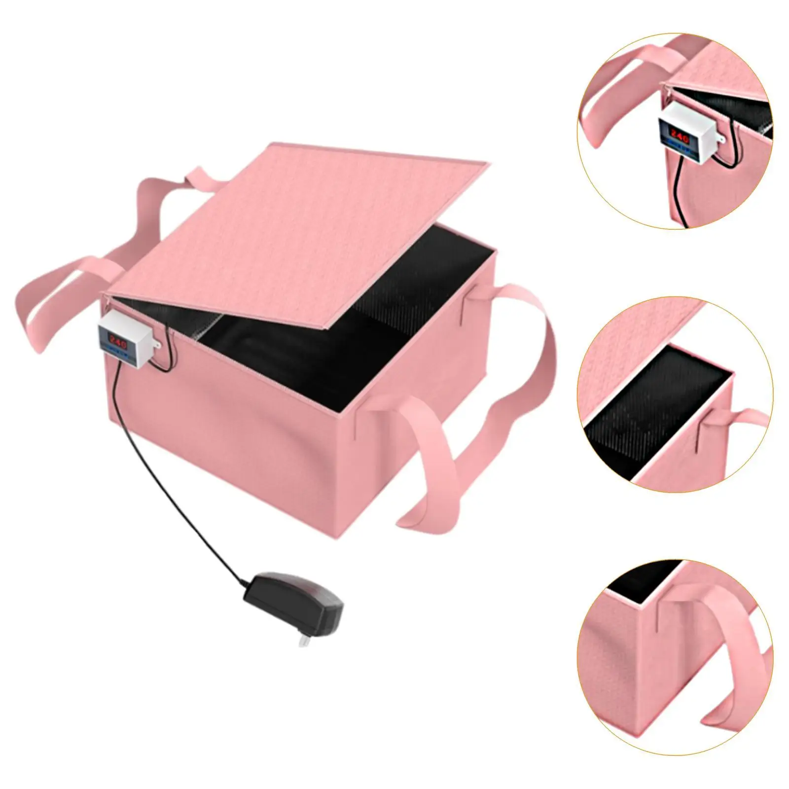 Bread Warming Box Temperature Control Fermenting Bag Fermentation Equipment for Making Bread Yogurt Natto US Plug