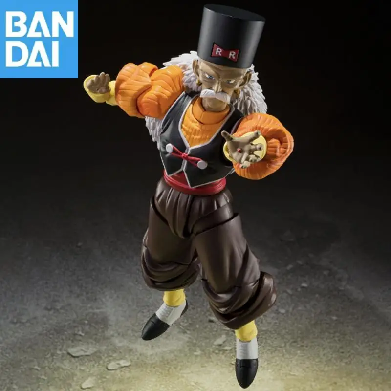 بانداي لعبة دراغون بول Z S.H.Figuarts أندرويد 20 دكتور جيرو الشريط الأحمر الجيش الأصلي عمل نموذج لجسم جامع تمثال اللعب هدية