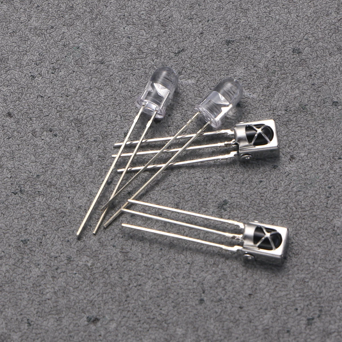 

5Pairs Infrared Ir Emitter Receiver Set Durable for Satellite Receivers Dvd Electric Fans