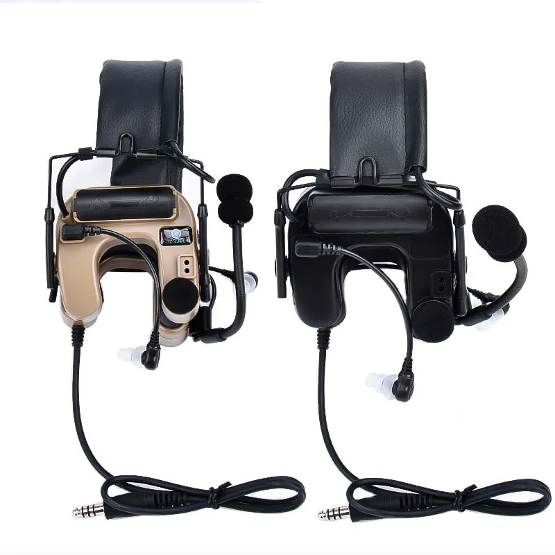 Tactical Comtac IV C4U Headset Headphone Hearing Protection Ken Shooting Headphones Military Noise cancellation communication