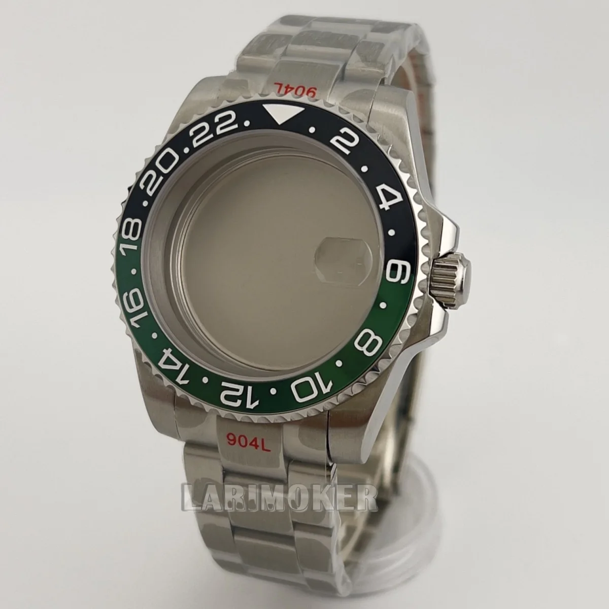 Caja de buceo de 40mm, pulsera con bisel de cerámica, cristal de zafiro NH34 NH35 NH36 NH38 NH39 NH70 ETA2824 PT5000, movimiento resistente al agua