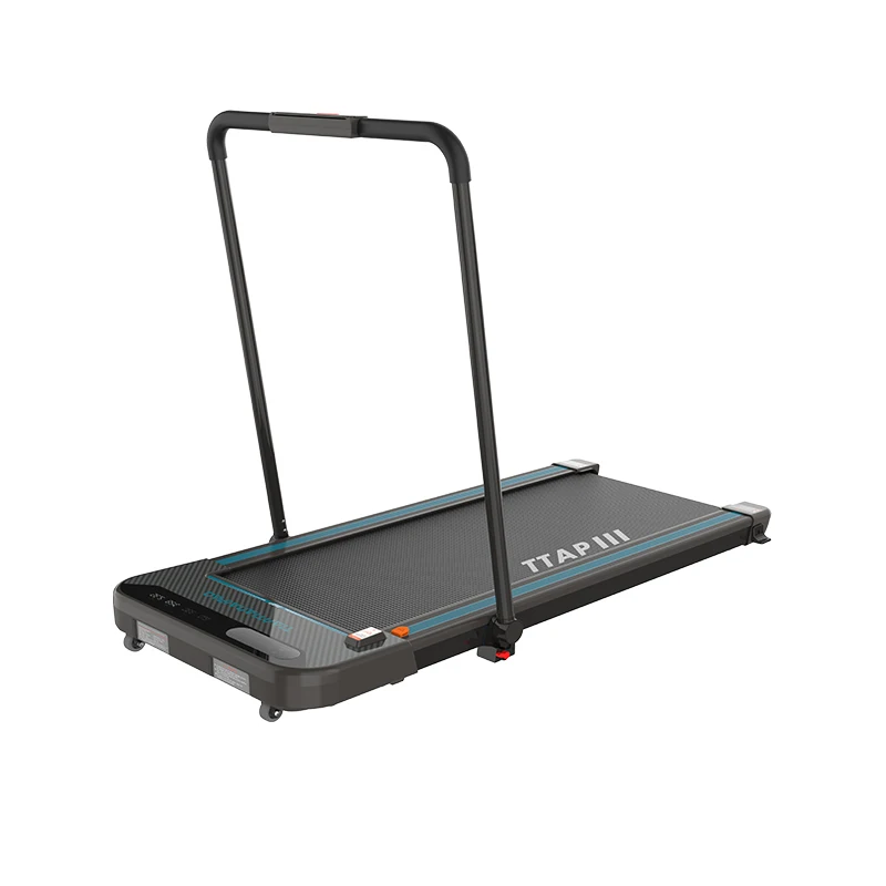 Space Efficient Under Desk Treadmill Portable Electric Walking Pad Foldable Running Machine for Home Office Indoor Fitness