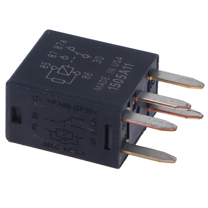 12V Small Size High Current Normally Open 5-Pin Automotive Relay