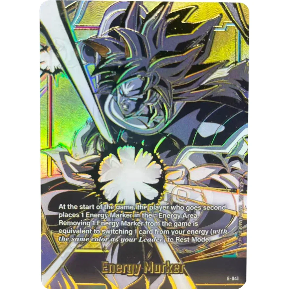 ドラゴンボールDIYホットスタンプコレクションカード孫悟空ブロリーベジットエネルギーマーカーカード自作ゲームアニメカードギフトおもちゃ