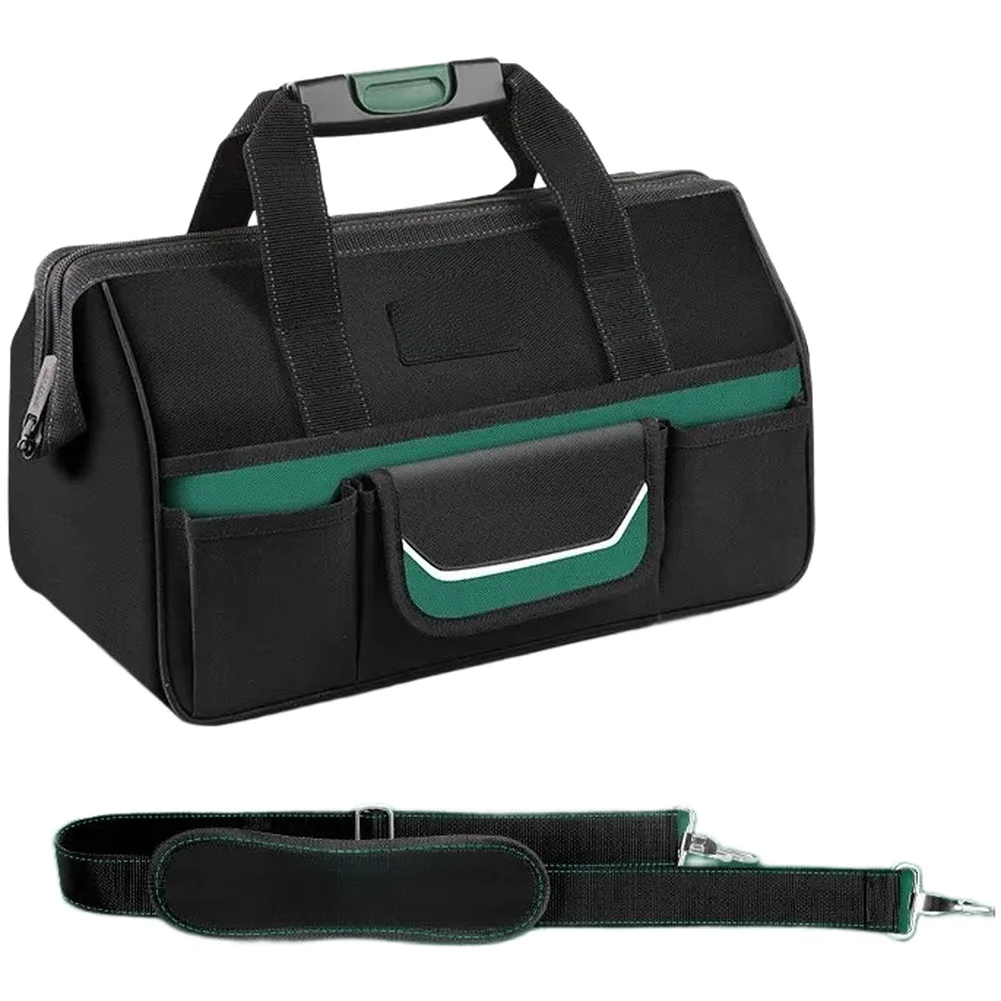 Waterproof Tool Bag Made from 1680D Oxford Fabric for Tradespeople Multiple Pockets for Organized Tool Storage