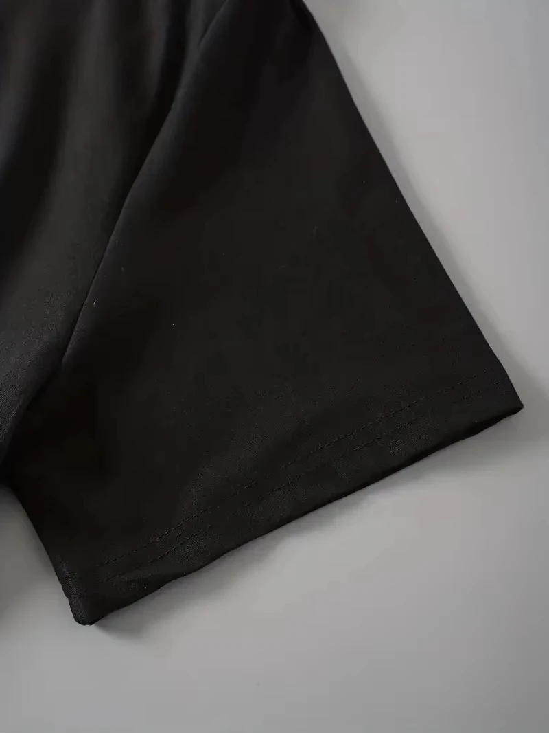 تي شيرت نسائي بلون سادة برقبة تي شيرت ناعم يومي كاجوال للاستخدام اليومي أساسي، أزياء موسمية مريحة بأكمام قصيرة