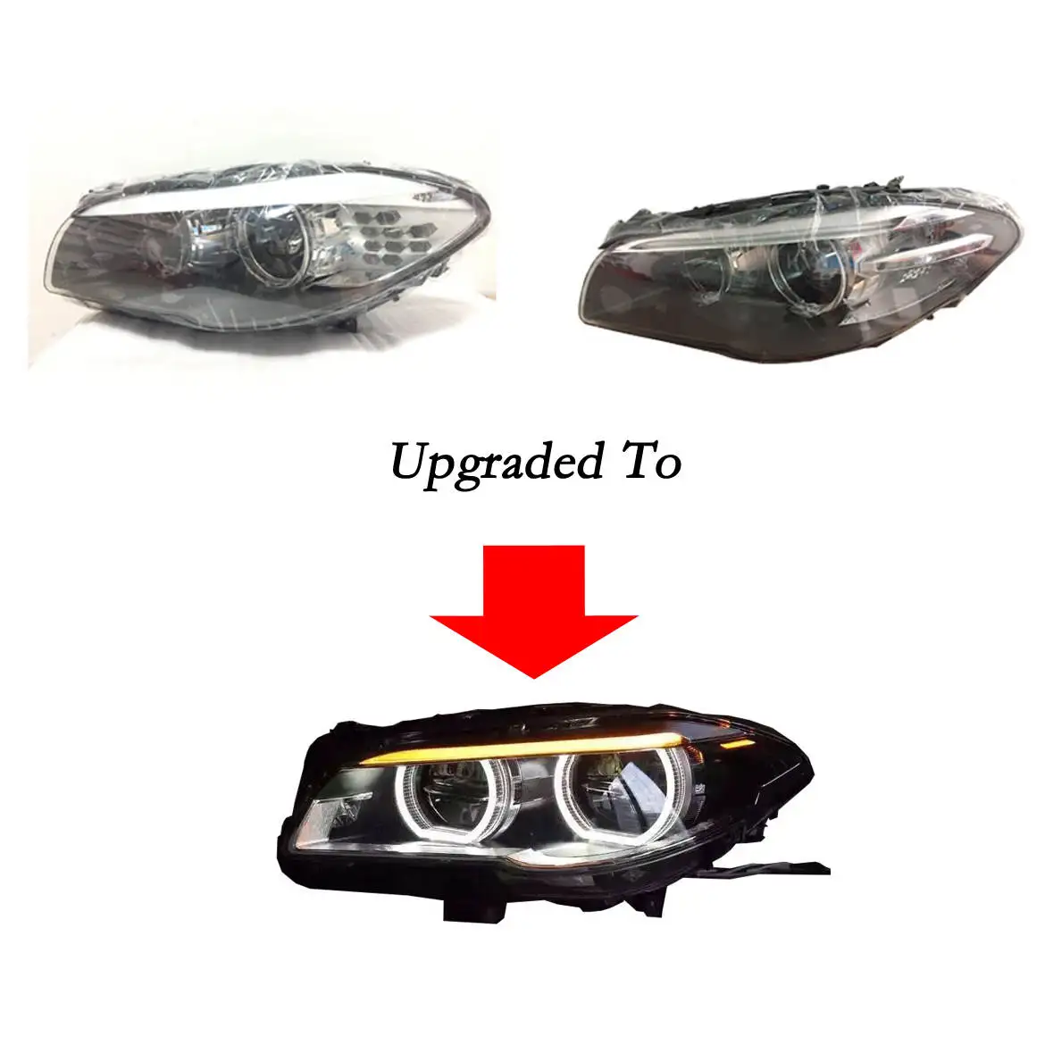 LED Head Light Assembly For BMW F10 5 Series 520 525 530 535i 2010-2011 & 2012- 2014