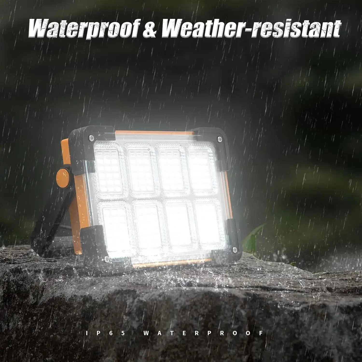 جديد قابلة للشحن الشمسية كشاف ضوء في الهواء الطلق المحمولة LED عاكس الأضواء قابلة للشحن العارض الكاشف مصباح البناء