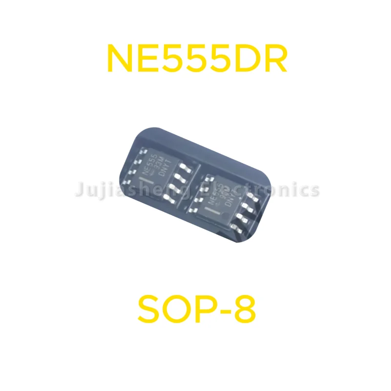 20pcs NE555 NE555DR NE555P New original SOP8 DIP8 Timer IC integrated circuit resonator