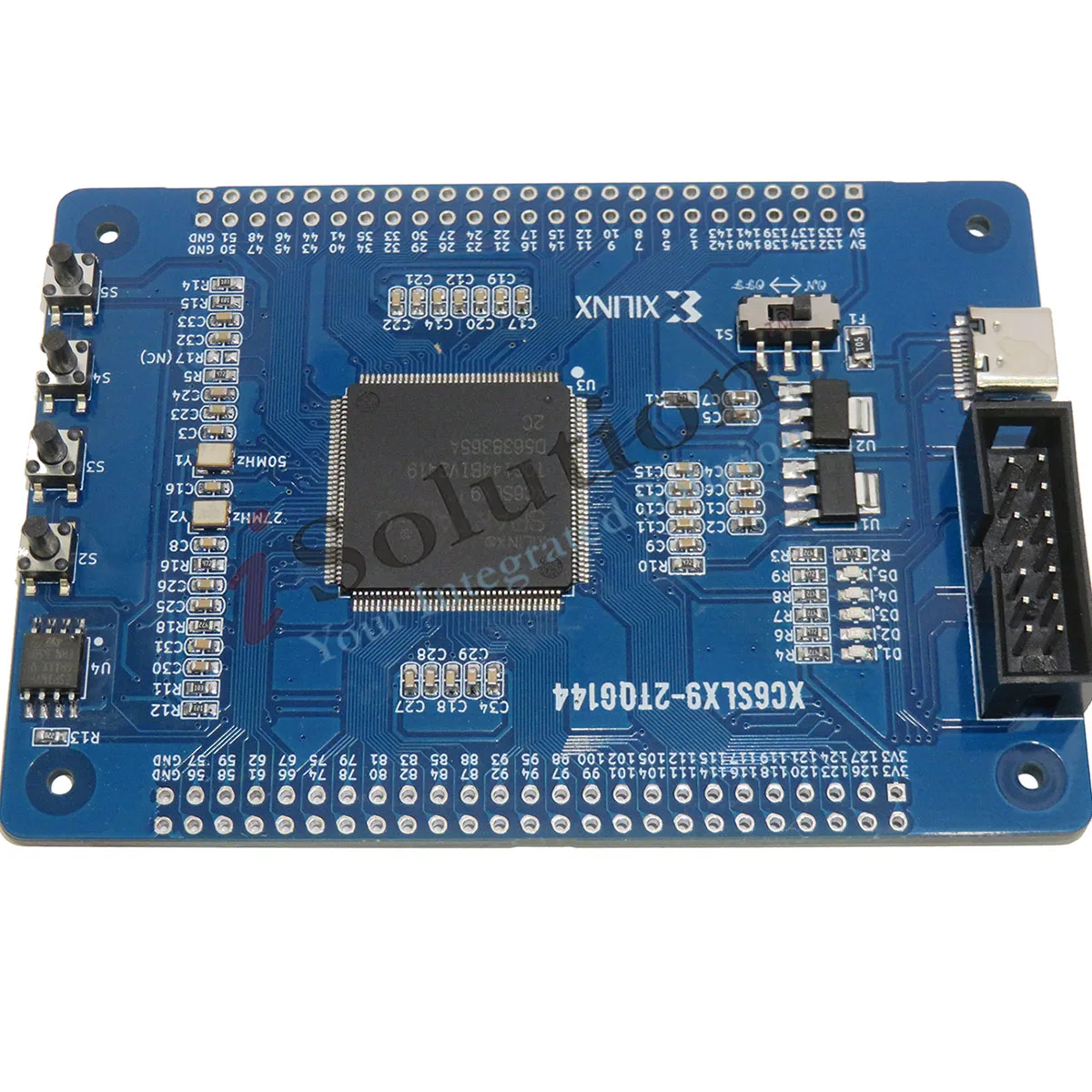 XC6SLX9-2TQG144C development board Spartan6 core board FPGA system XILINX minimum system XC6SLX9