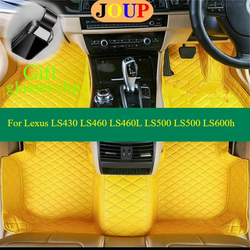 For Lexus LS430 LS460 LS460L LS500 LS500 LS600h Car Floor Mats Custom All Weather Carpets Covers Left /Right Hand Drive