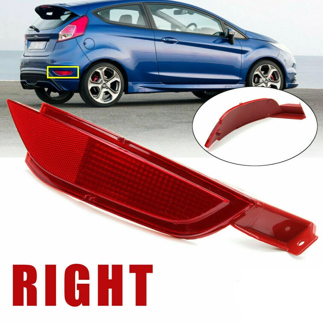 

For Ford Fiesta Mk7 2009-2014 & CMAX 2010-2015 1552730 Rear Left/Right Tail Brake Fog O/S Lamp Bumper Reflector Lamp Replacement