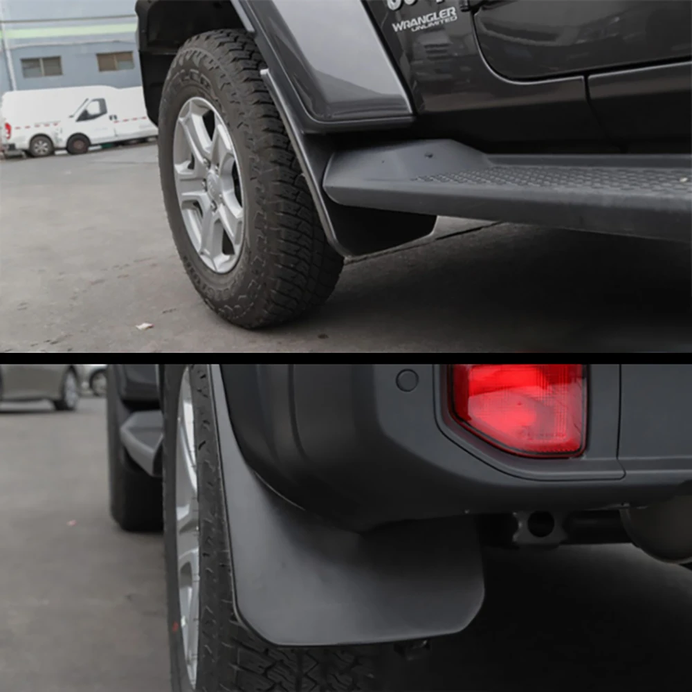 

Lantsun JL1002 Fender Flares ABS Front/Rear Flares Mudguards or Jeep for Wrangler JL2018+
