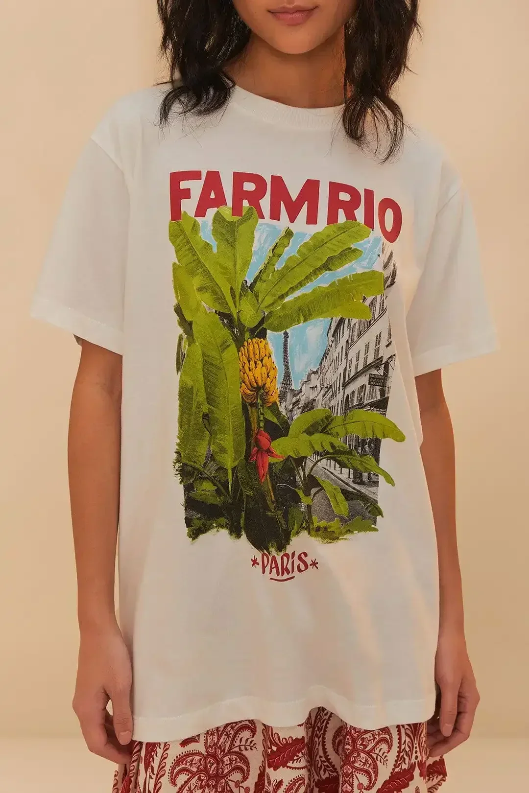 

Brazil 2025 Spring and Summer New Personality pattern Logo Printed Short-sleeve T-shirt Men Women The Same Cotton Casual T-shirt