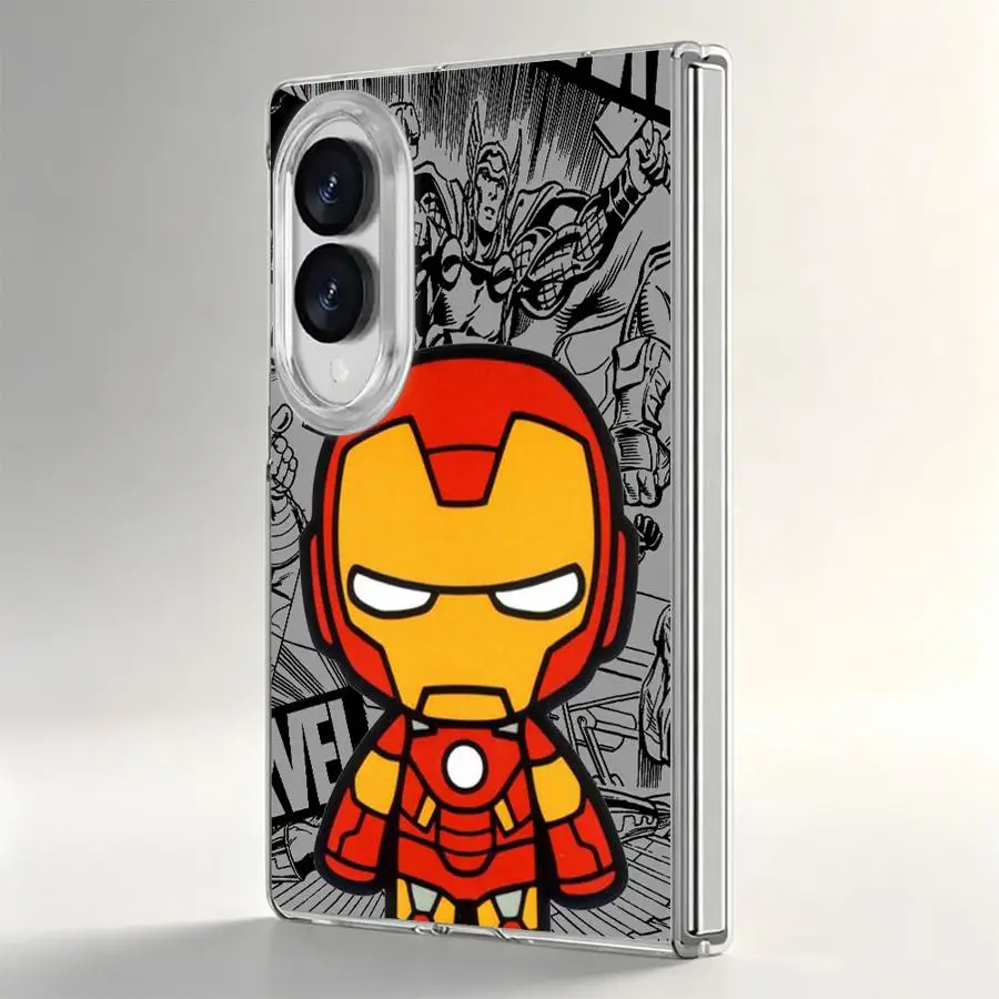 Lronman Phone Funda Case for Samsung Galaxy Z Fold 8 PC Hard Luxury ZFold8 ZFold 8