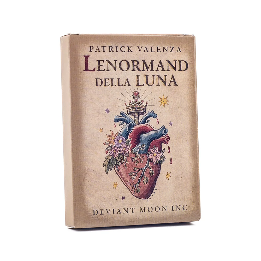 Lenormand Della Luna Tarot Deck 36Pcs Divination Fate Tarot Oracle Cards Party Entertainment Board Game Cards 7.3*10.2cm