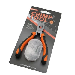 Carp Fishing Crimp Tool Set For Chod Rig Ronnie Rig Fit Fluorocarbon Stiff Link Crimps 0.5/0.6/0.7mm Tackle Accessories