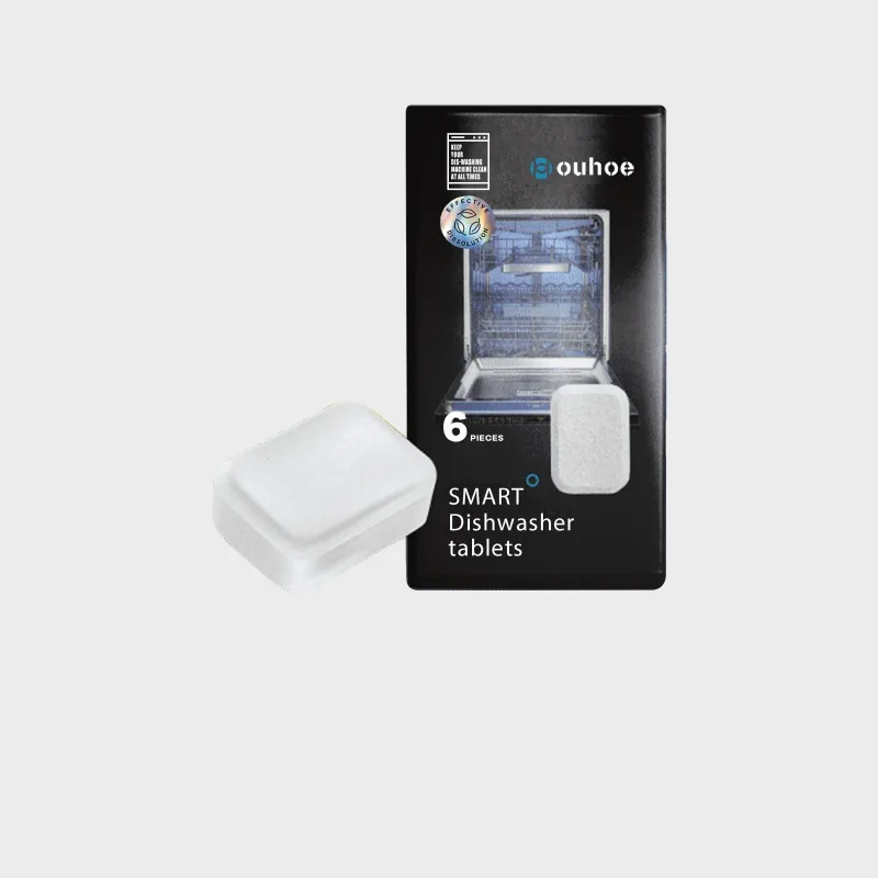 Dishwasher Cleaning Tablets for Stain Removal, Effective Against Heavy Oil Grime, Water Stains and Unpleasant Odors, Household Kitchen Dishwasher Cleaner Tablets