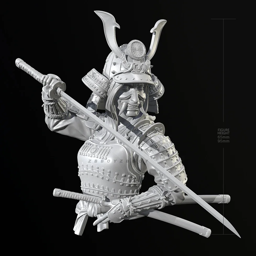 65mm 95mm Resin model kits figure beauty colorless and self-assemble 3D Printing TD-6808/3D