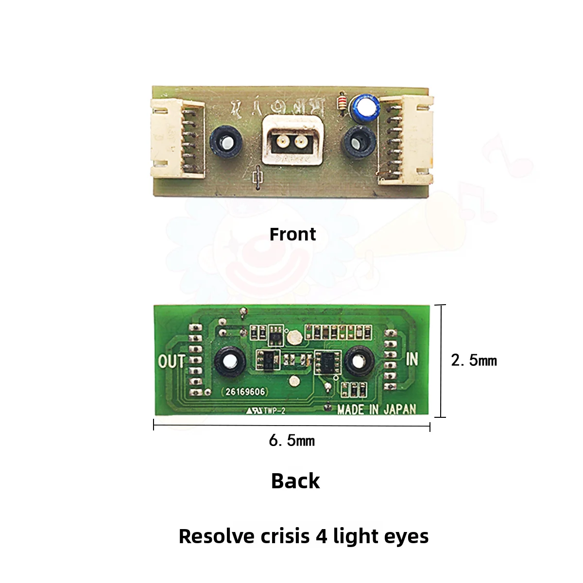 Arcade Crisis Resolve Accessories 5 Gun Line 4 Solenoid Valve Light Eye Gun Line Trigger Spring Time Warrior Shooting Game view 2