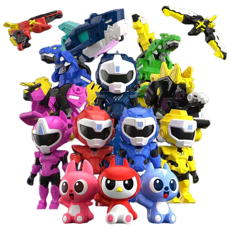 Mini Force Super Dino Power Car Dinosaur Korea Anime Model Action Figures Dolls MiniForce X Collection Toys Children Gift