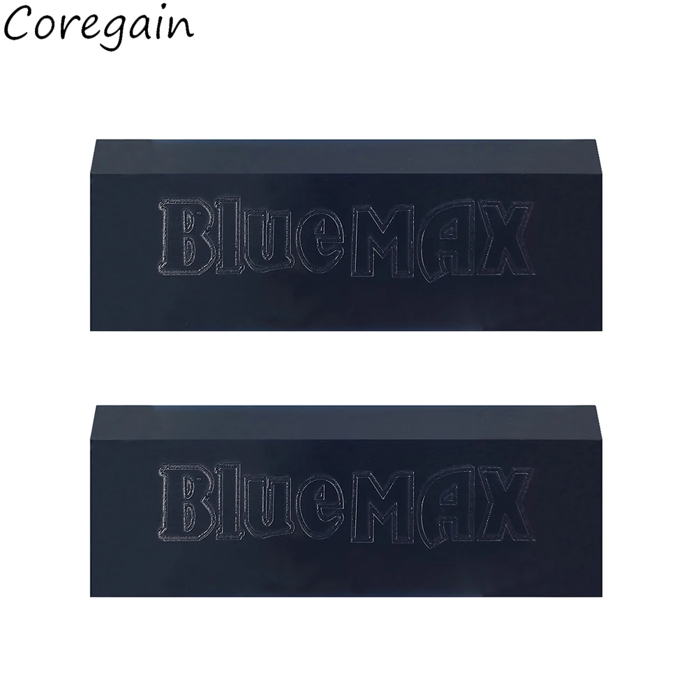 2Pcs Blue Max Squeegee Carbon Fiber Sticker Remover Car Wrap Vinyl Film Install Scraper Window Tint Cleaning Tool Replace Blade