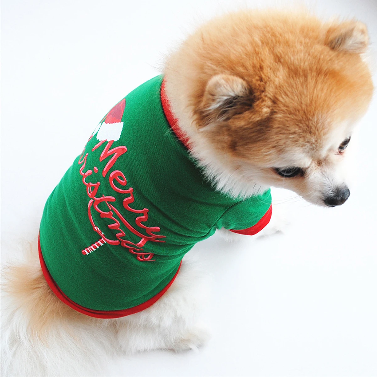 

Tags Dog T-shirt Christmas Clothing Pet Costumes for Dogs Vacation Small Outfits