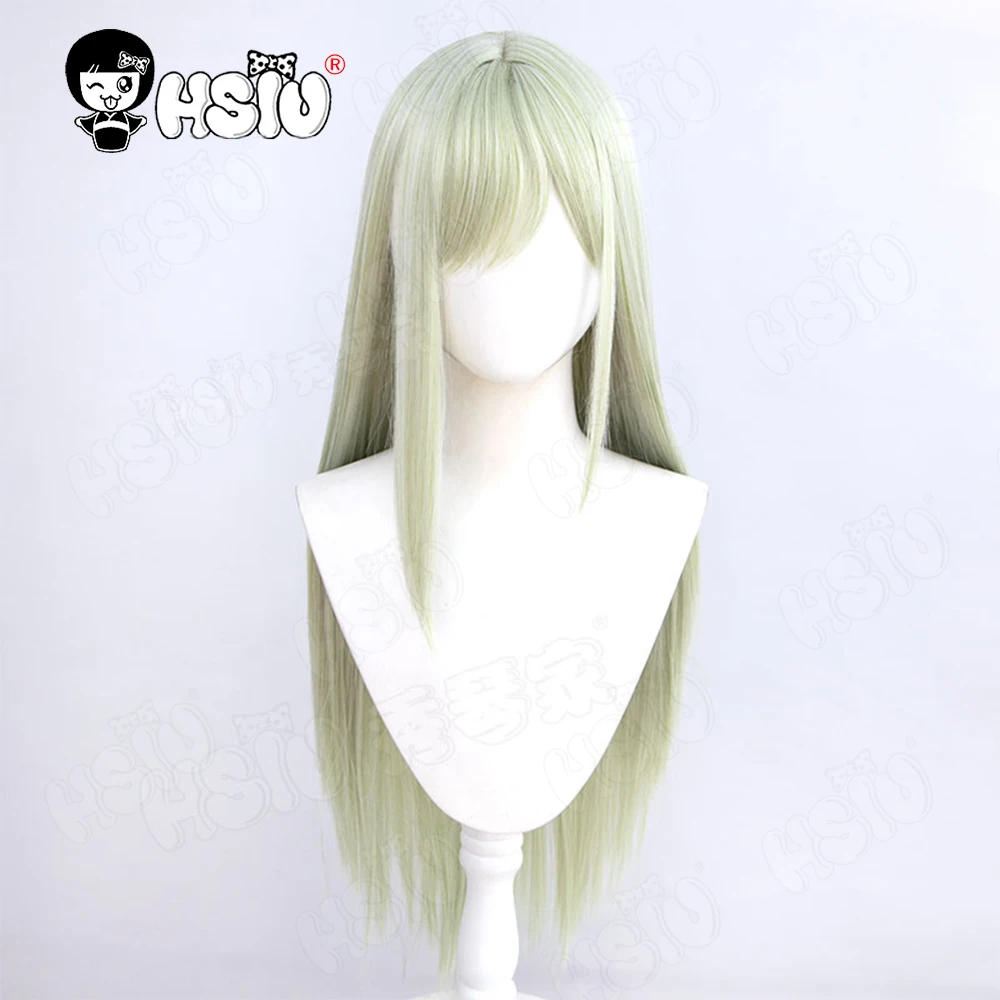 Wakaba Mutsumi Cosplay Clothing Wig Fiber synthetic wig「HSIU 」Death Show Costumes Cyan colored Wig BanG Dream! Cosplay Costumes - Image 6