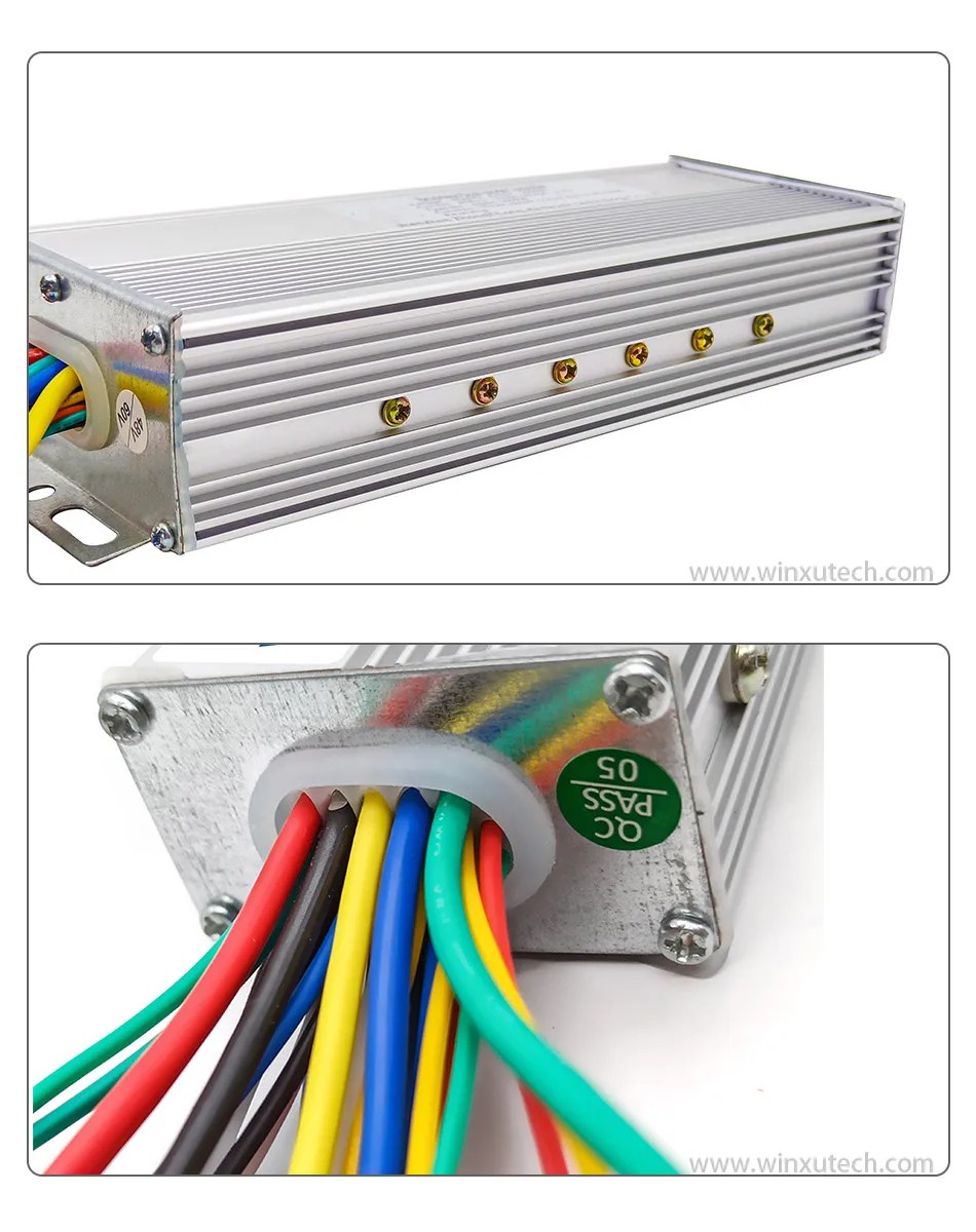 36V 48V 350W 18A Bürstenloser Motor Speed Drive Dual Mode Controller Allgemein für Elektro-Ebike E-Bike Fahrrad Roller Motorrad – Detail 11