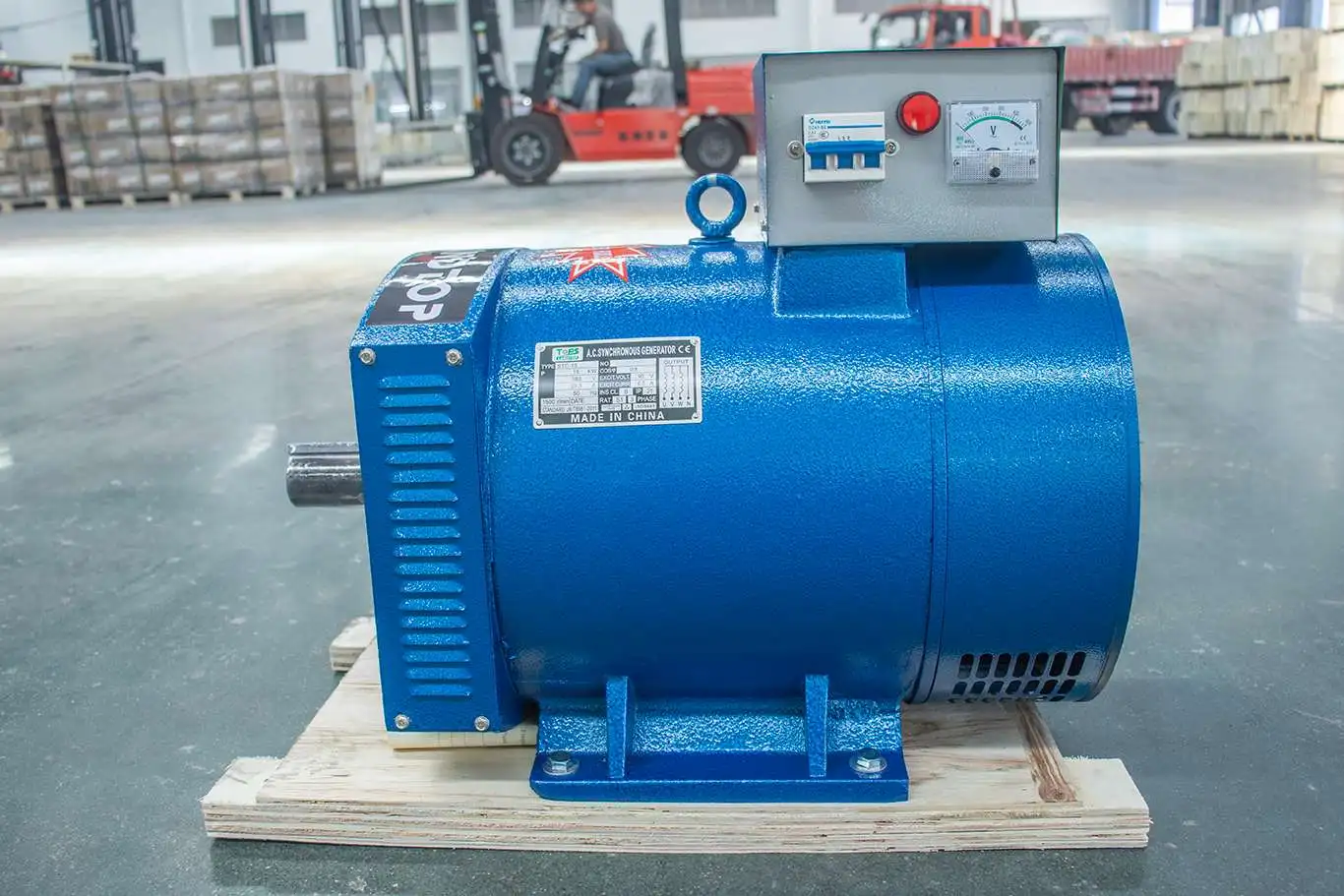 LANDTOP Alternator STC-12 12kw Synchronised Brush 15kva Ac Brush Alternator 1500rpm ST 7.5kw