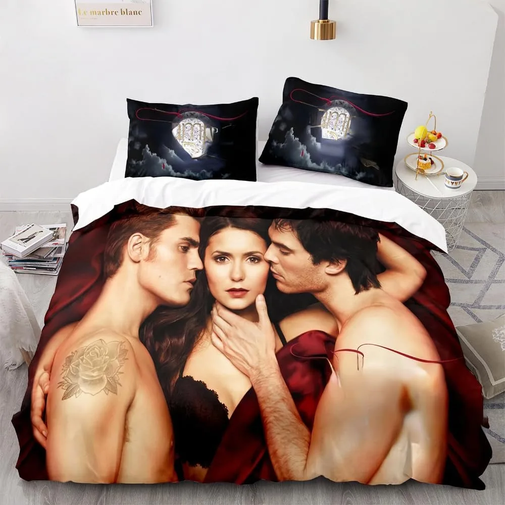 The Twilight Saga Bedding Set Single Twin Full Queen King Size Bed Set Vampire girl Duvet Cover Beddings Suit Birthday Gift