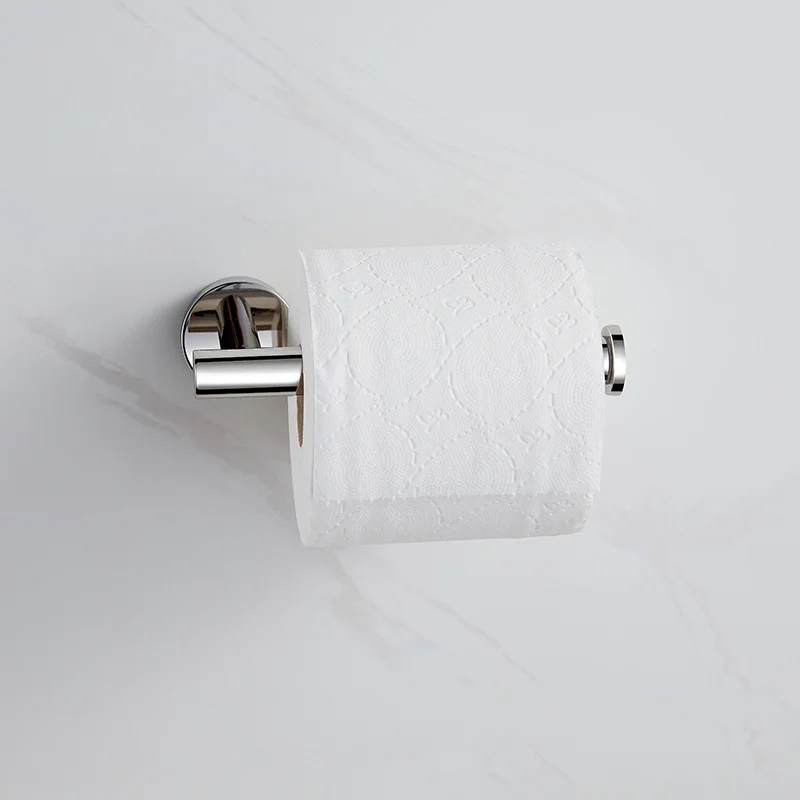 304 Stainless Steel Chrome Bathroom Hardware Towel Rack Toilet Paper Holder Liquid Soap Holder Towel Bar Toilet Accessories Set