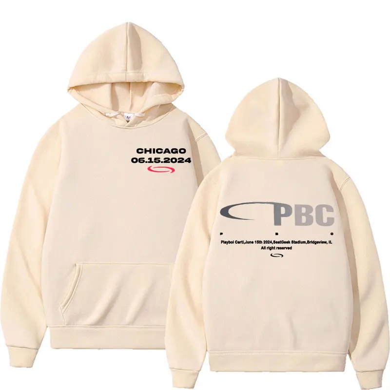 

Playboi Carti PBC Opium Label Толстовки с принтом логотипа Мужчины Женщины Harajuku Y2k Хип-хоп Толстовка Модный повседневный флисовый пуловер Толстовка