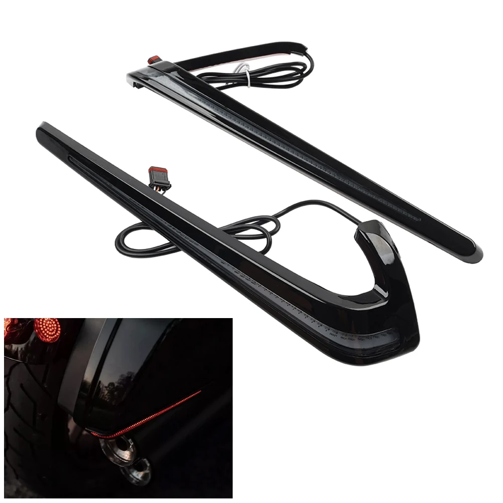

2Pcs Motorcycle Rear Saddlebag Run Turn Signals Brake Light For Harley Softail Low Rider ST FXLRST 2022-2024 For FLSB 2018-2021