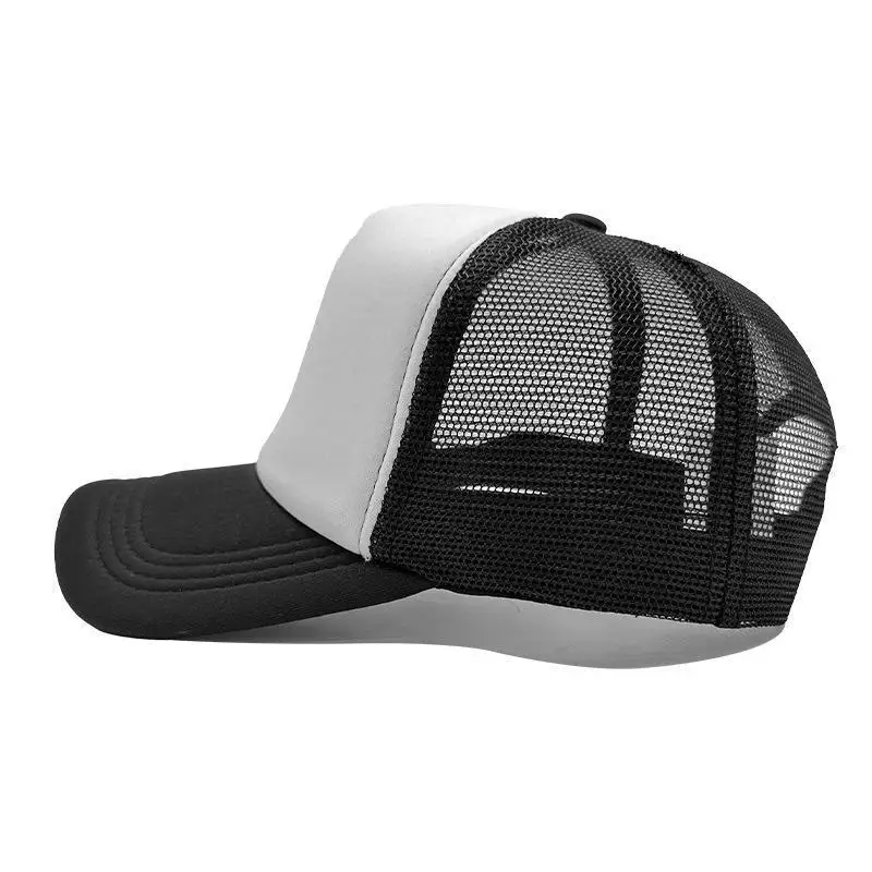 Summer Men's Sponge Mesh Cap Personalized Custom Print Logo Women's Event Baseball Truck Driver Competition Design Pattern Hat image 4
