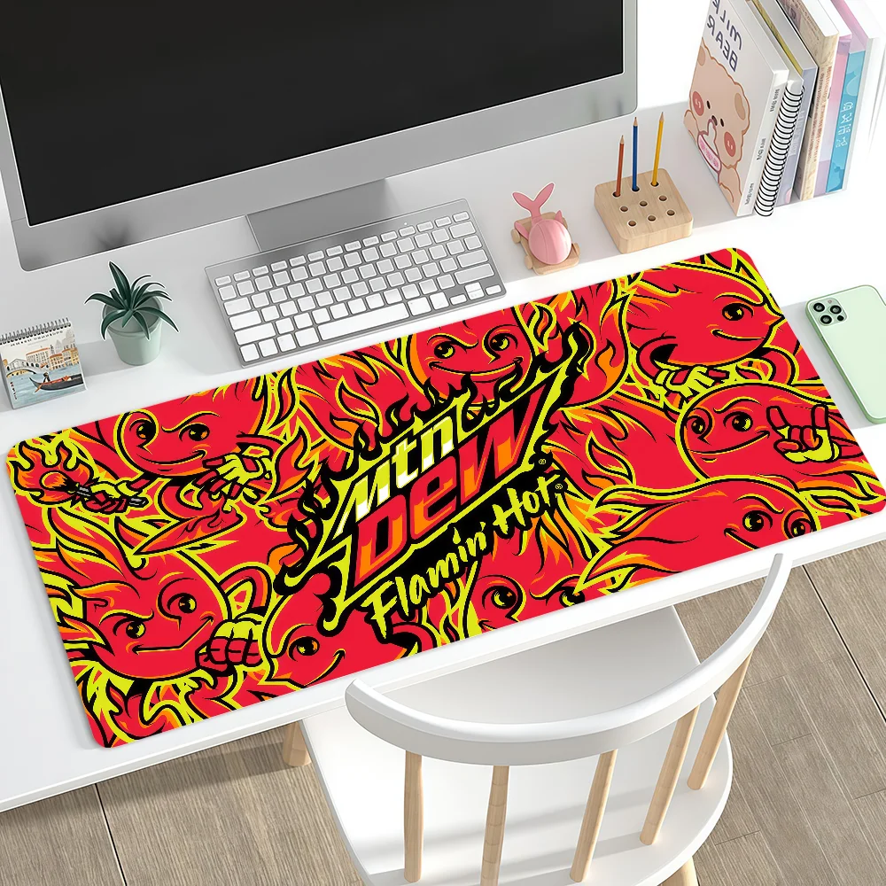 Cool Logo M-mtn M-Mountain D-DewS Mouse Pad Large Non-slip Lockedge Desktop Computer Desk Mat Keyboard MousePad Office Student