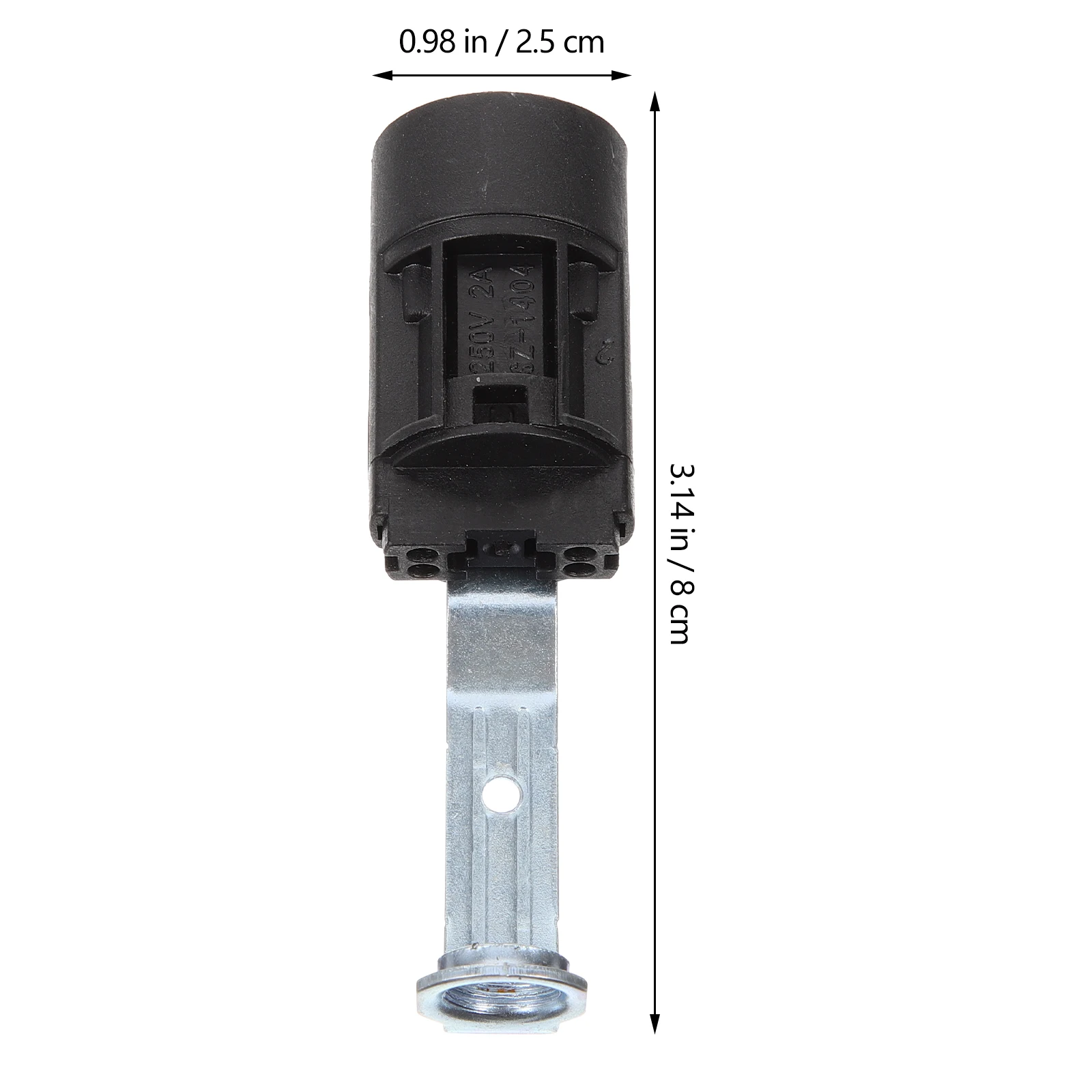 

6 Pcs Accessories Screw Lamp Holder Bulb Socket Zinc Alloy Candelabra Making Kit