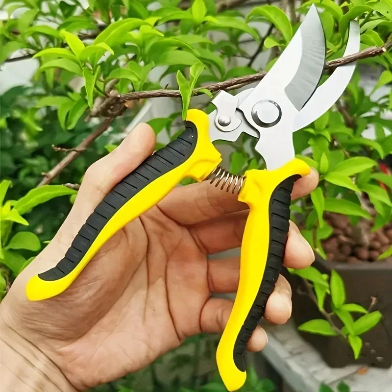 Household  Professional Garden Scissors for Branch Trimming Fruit Tree Pruning Heavy Duty Gardening Shears