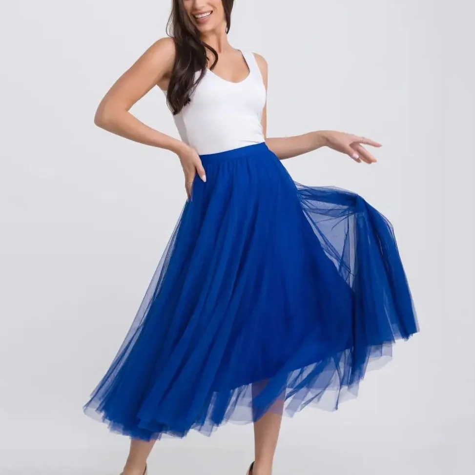 

Multi Layer Fluffy Mesh Skirt