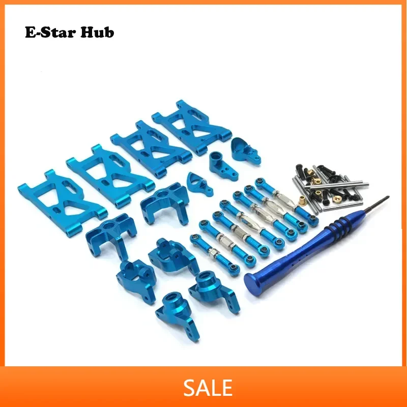 

Universal Upgrade and Modification Parts, All-metal 7-Piece Set for WLtoys 124019 124017 124016 124018 144001 144002 RC Car