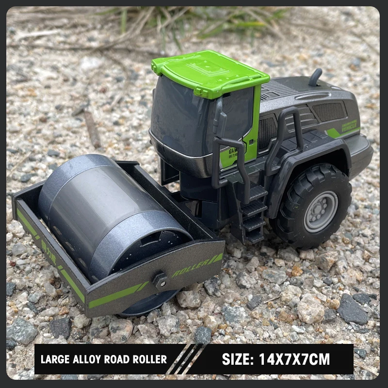 Alloy Engineering Diecast Truck Toy Car Construction Model Vehicle Loader Tractor Crane Excavator Toys for Boys Gift Collection