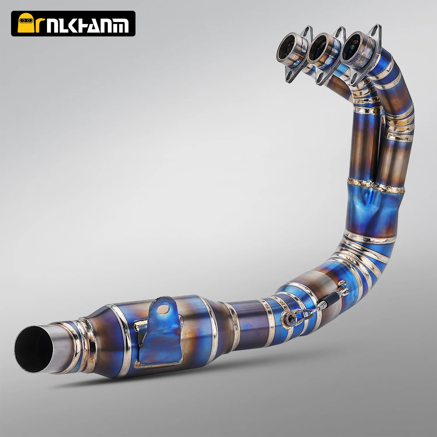 For MT09 YZF-R9 MT-09 2025- Moto exhaust low position full system Ti.alloy modification，MT09 exhaust muffler 2025-