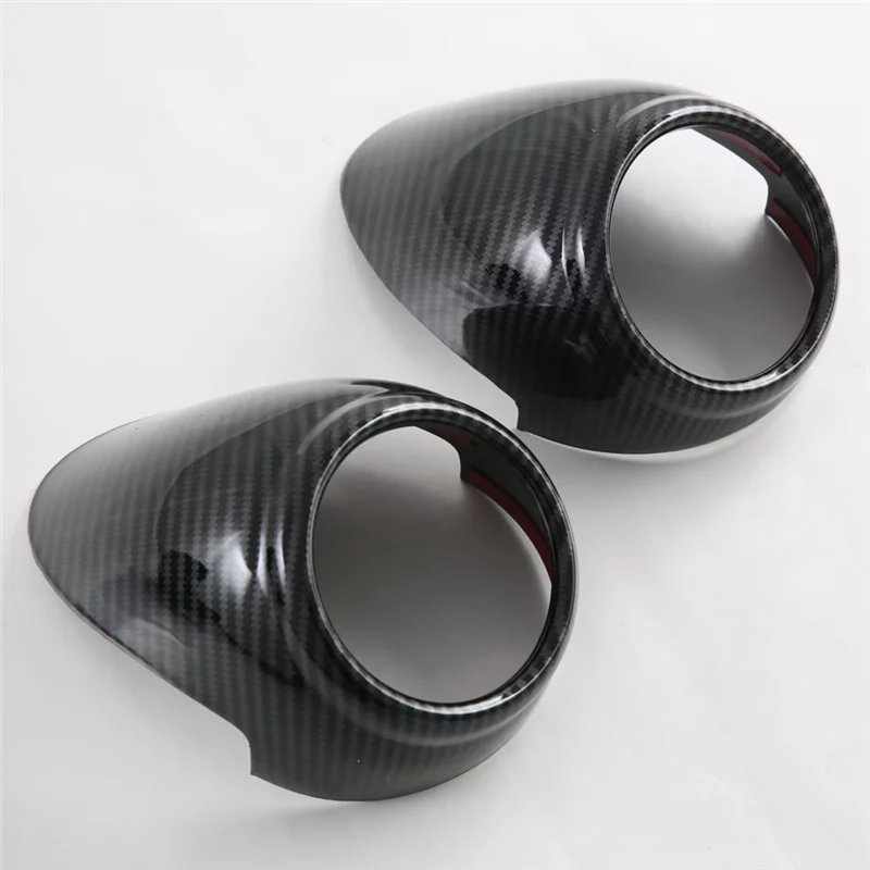 

High Quality For MG HS 2020-2024 ABS Carbon Fiber Car Dashboard Side Air Vent Outlet Cover Trim Interior Accessories