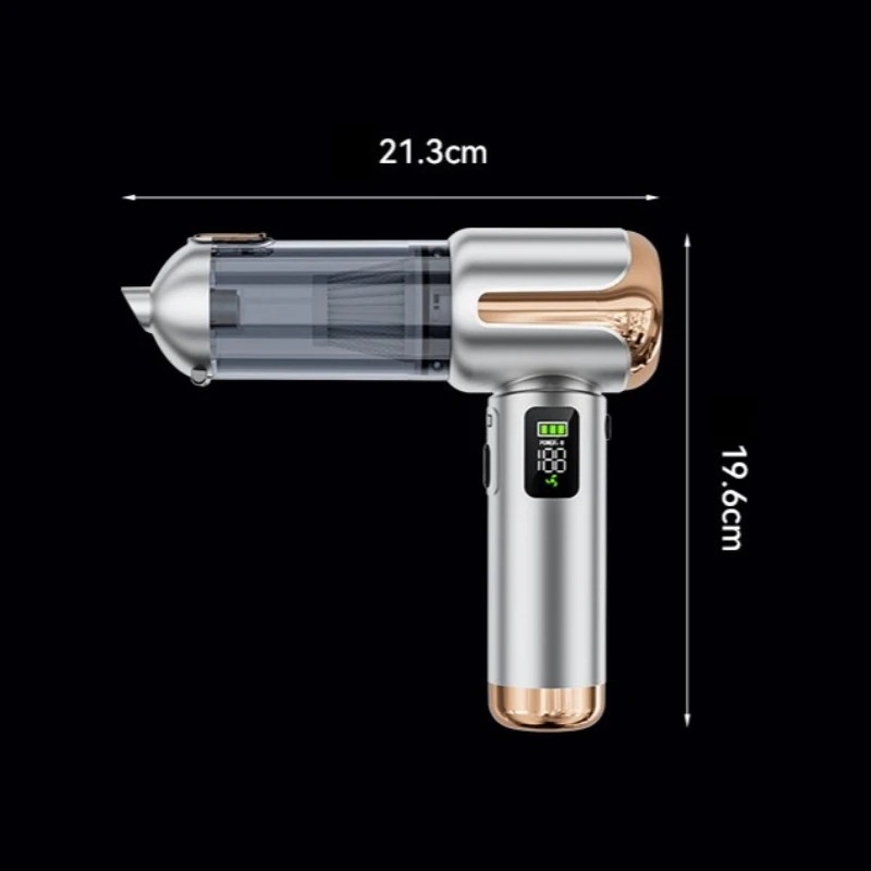 مكنسة كهربائية محمولة لاسلكية، قوة شفط قوية، عمر بطارية طويل، مكنسة كهربائية للتنظيف العميق، الأجهزة المنزلية