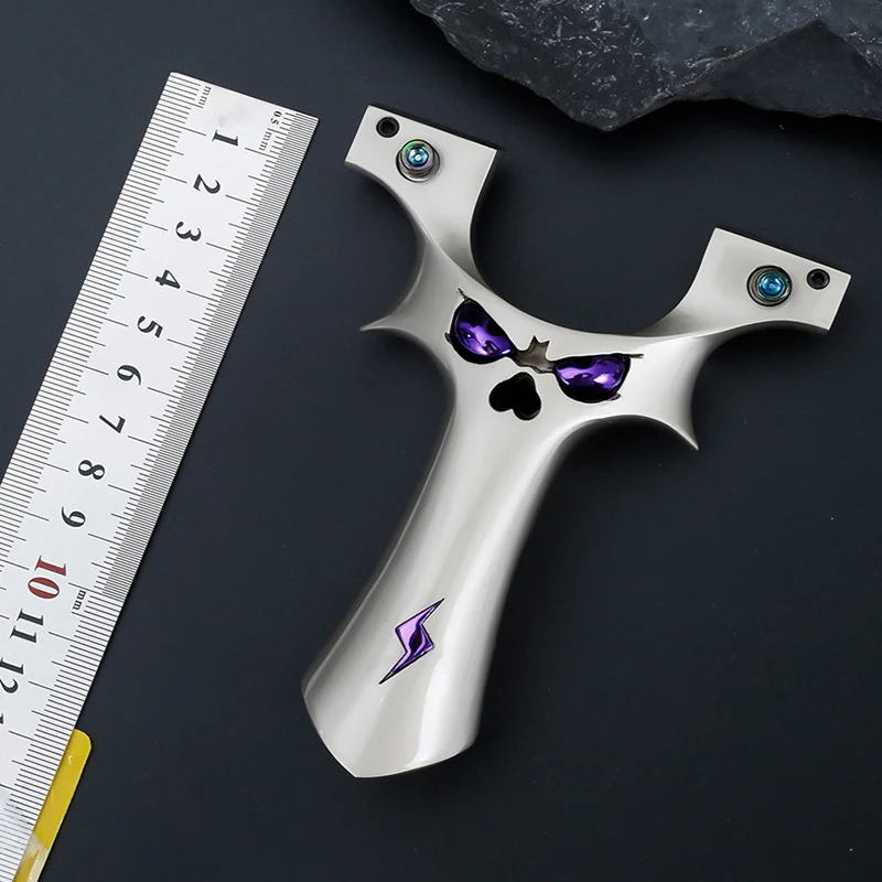 

Thickened Alloy High Quality Slingshot Full Metal Hunting Shooting Sling Power Slingshot Precision Shoot Competition Dedicated