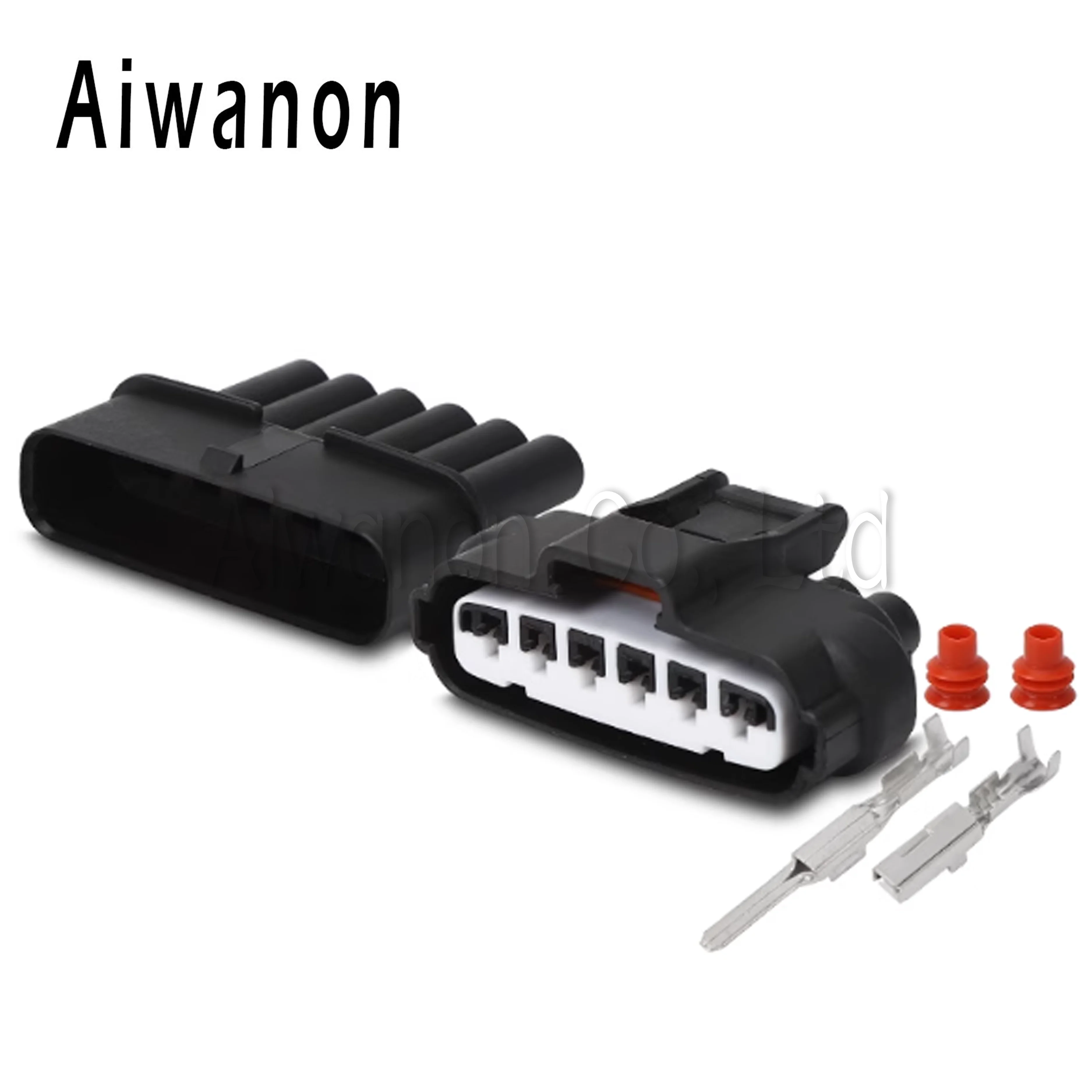 

1 Set 6 Pin Auto Accelerator Pedal TPS Throttle Electrical Connectors Harness Plug 90980-11858 For Toyota Mitsubishi