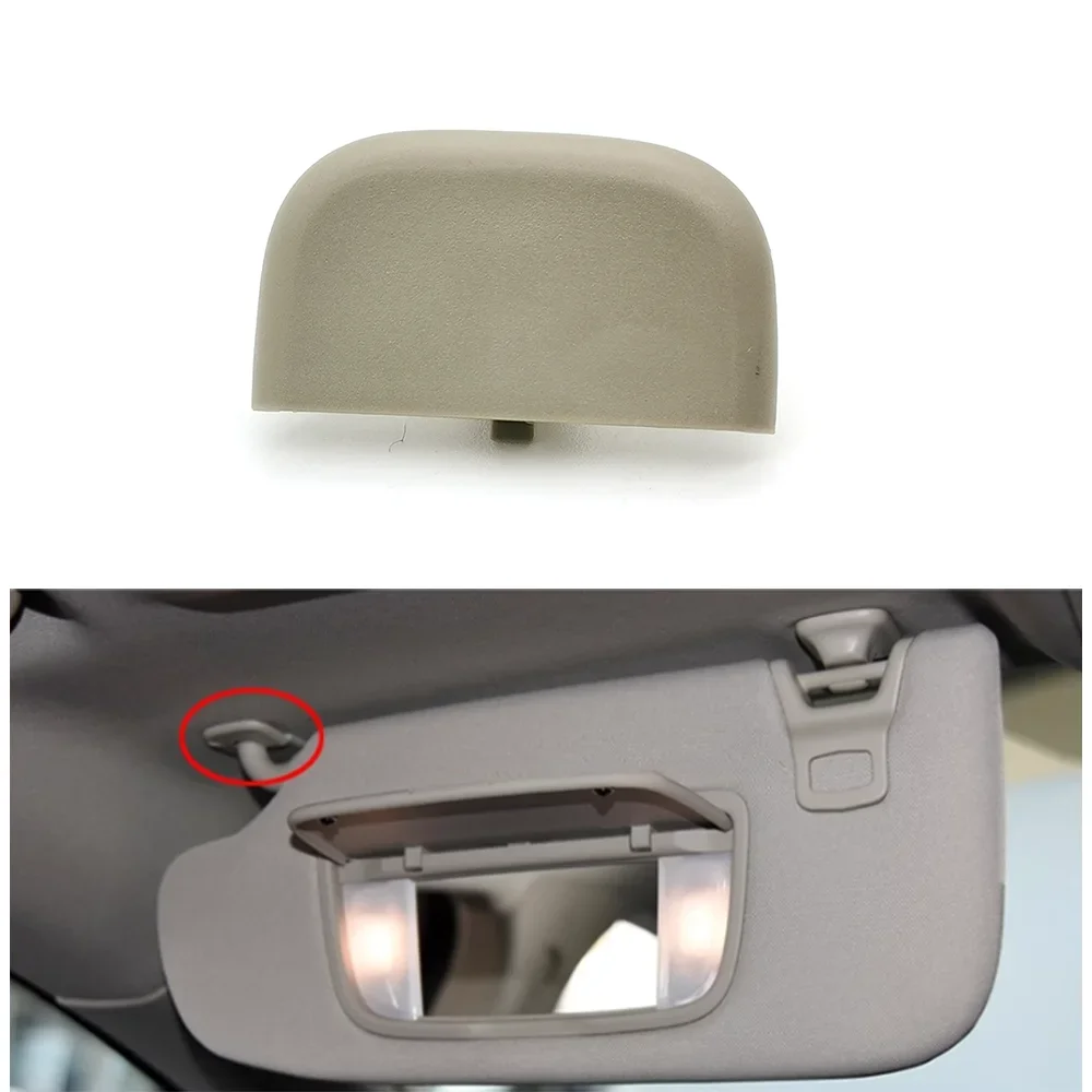 

1PC For Ford Mondeo Edge Taurus Escort Front Sun Visor Cap Clip Screw Hole Trim Cover Sun Visor Caps Clip Auto Parts