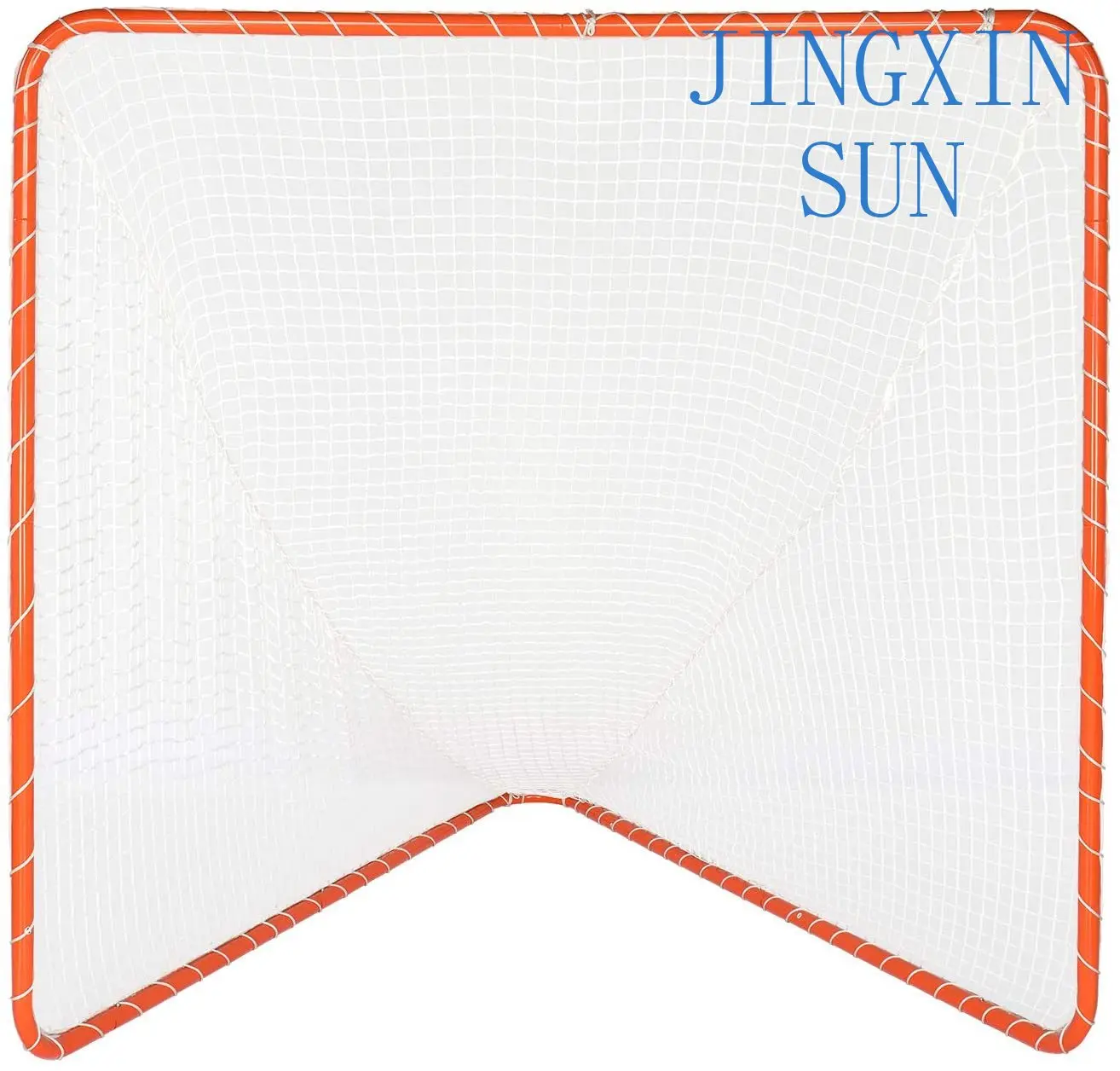 Youth training recreation shooting training equipment steel frame folding lacrosse goal