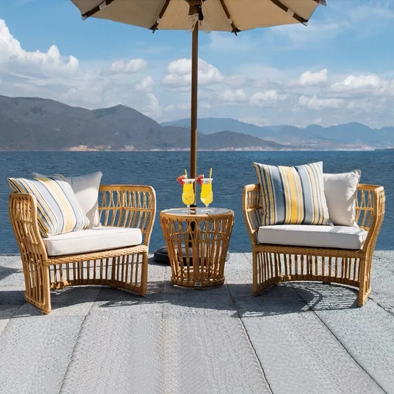 Foshan furniture modern design outdoor garden rattan chair furniture,  restaurant furniture